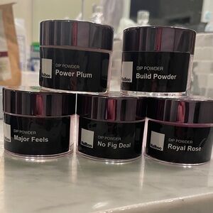 Set of Five Nailboo Dip Powders